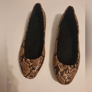 Snakeskin Flats